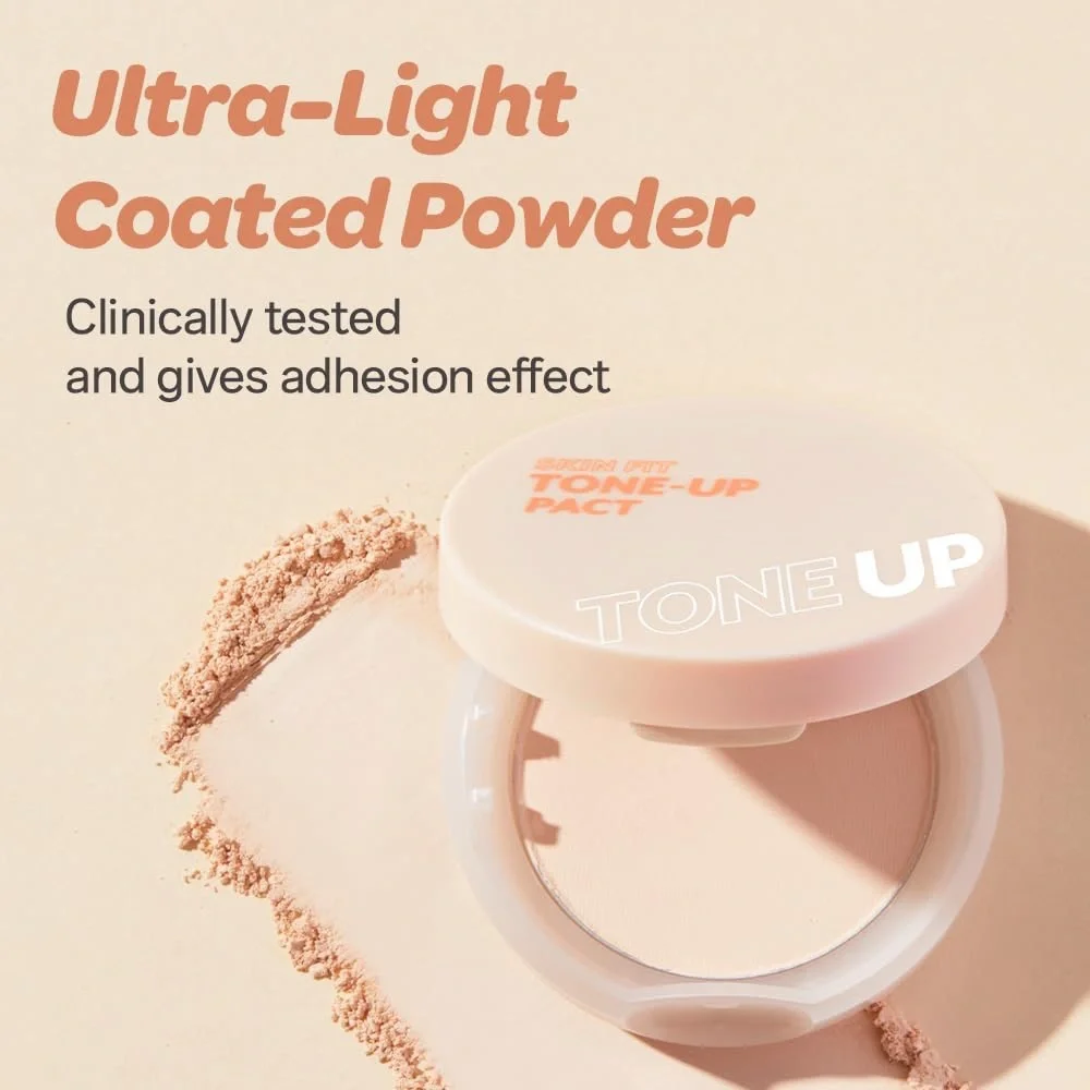 I’m Meme Skin Fit Tone Up Pact- universal, blur, even, absorb oil, soothing